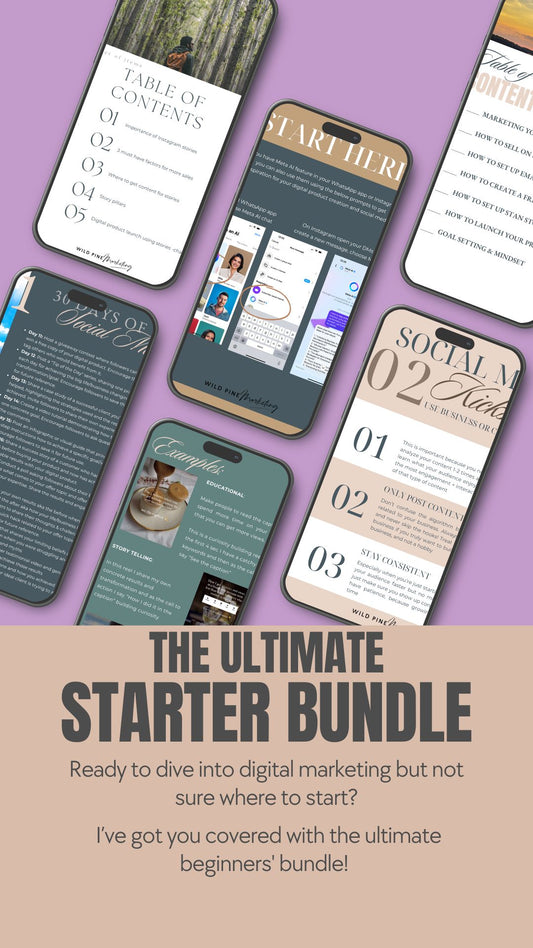 The Ultimate Starter Bundle for Digital Marketing