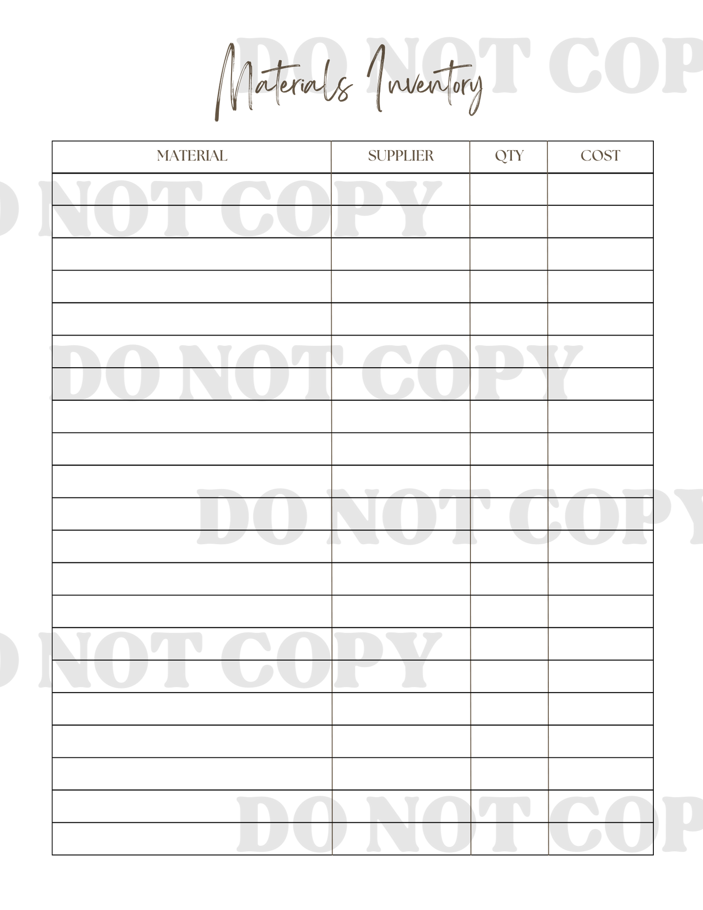 Product Planner