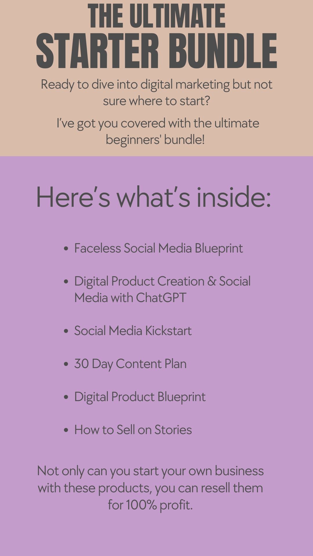 The Ultimate Starter Bundle for Digital Marketing