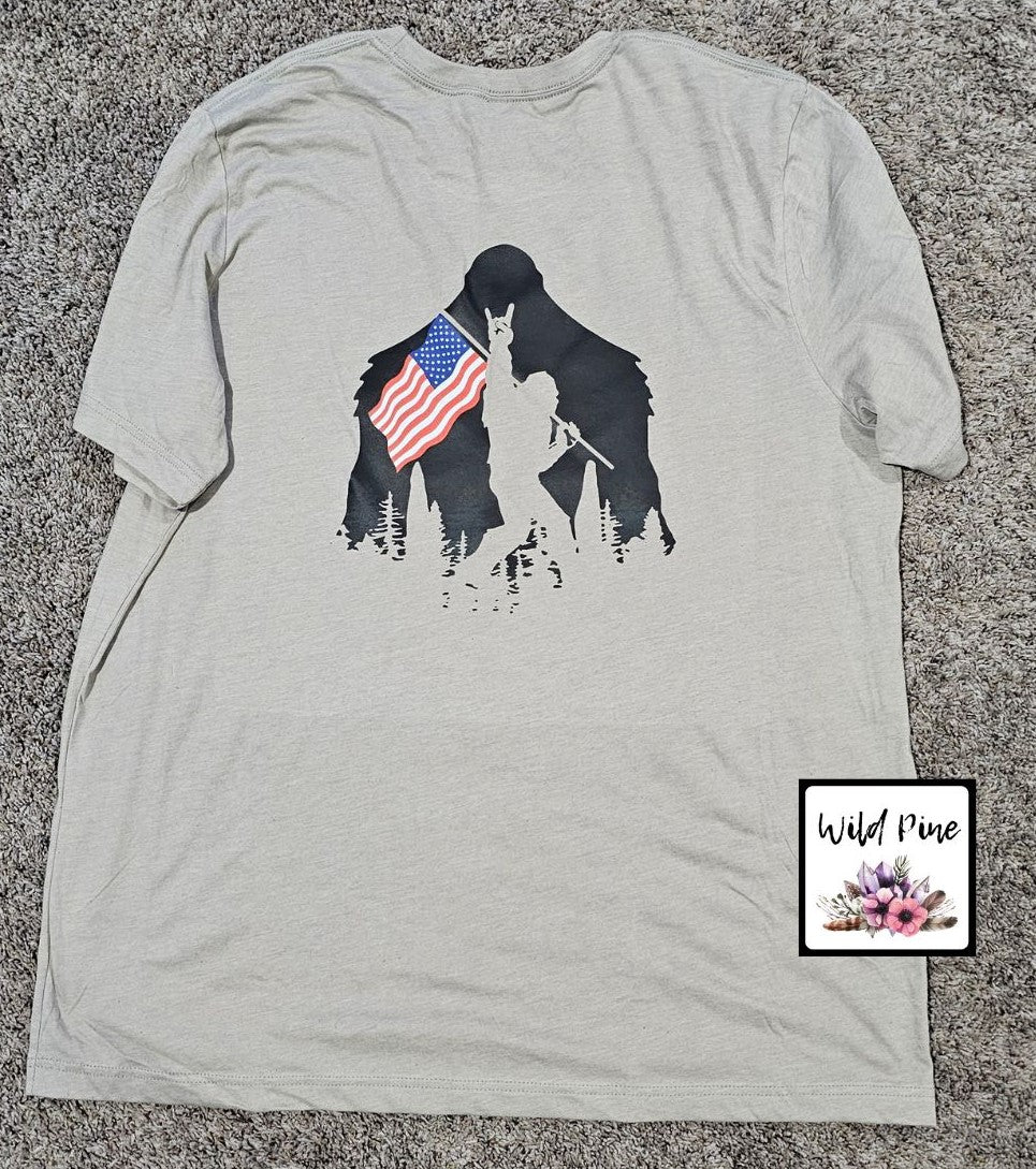 Bigfoot  W/FLAG