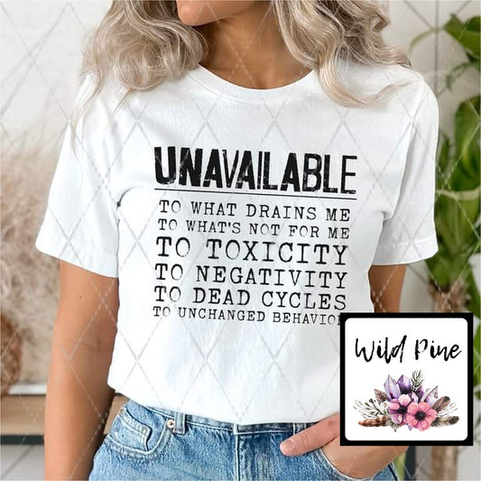 Unavailable