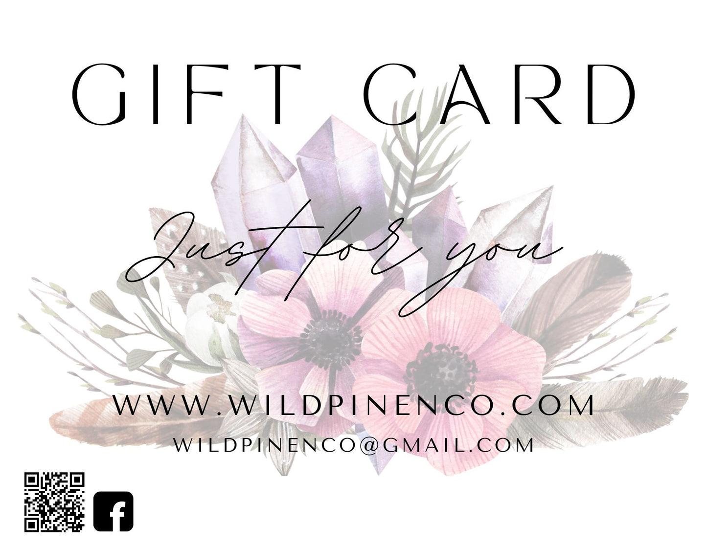 Wild Pine & Company  Gift Card