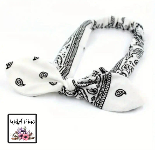 Paisley Knotted HEADBAND