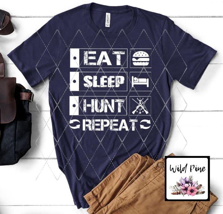 Eat Sleep Hunt Repeat