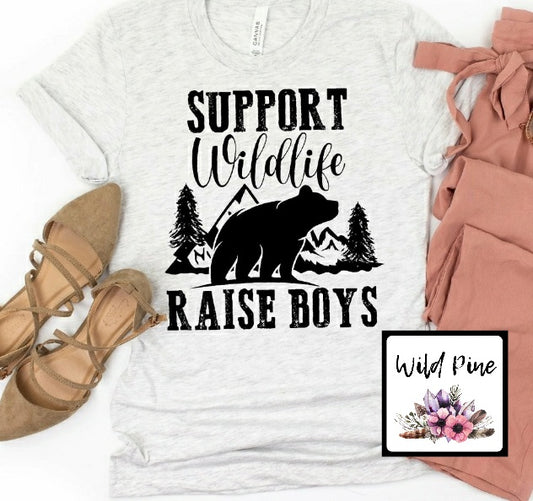 Support Wildlife Raise Boys