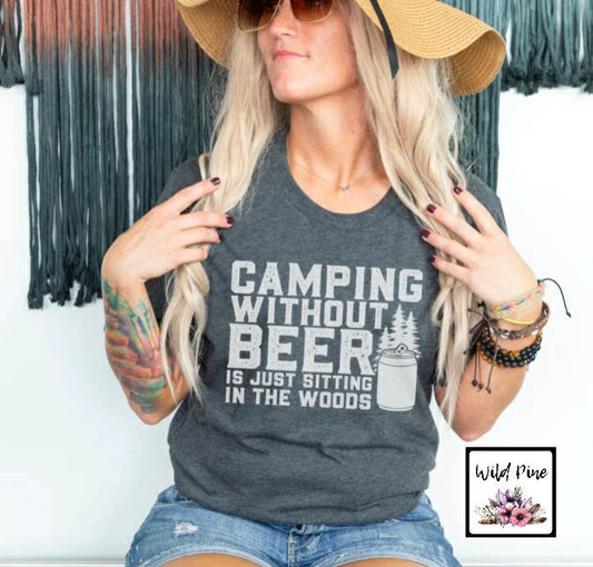 Camping without Beer (WHITE)