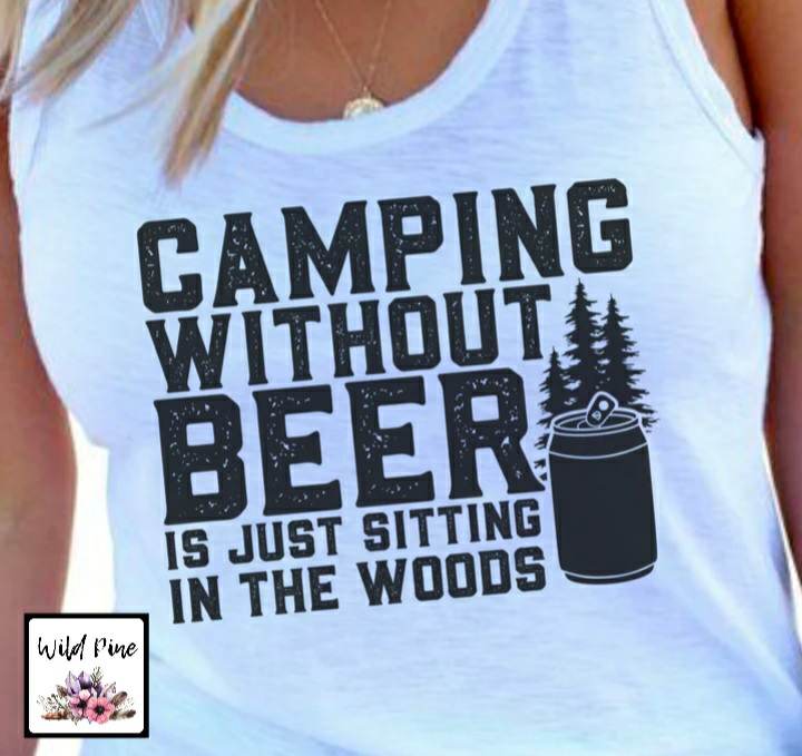 Camping without Beer (BLACK)