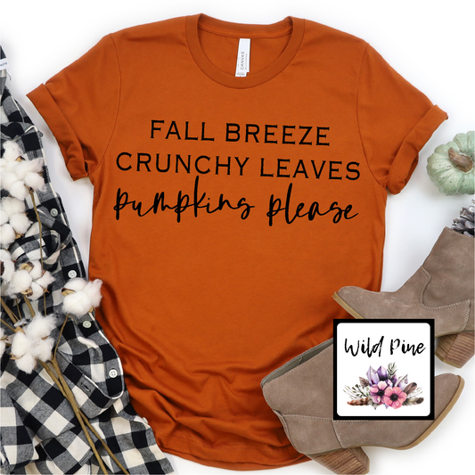 Fall Breeze Crunchy Leaves